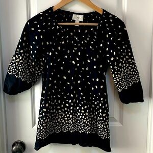 LOFT puff sleeve blouse